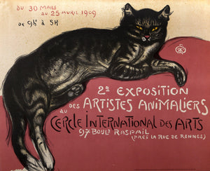Artiste Animaliers Poster | Theophile Alexandre Steinlen,{{product.type}}