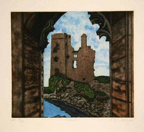 Askeaton Etching | Katherine E. Gallagher,{{product.type}}