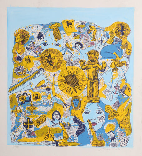 Astral Symbology Retouche Screenprint | Biagio Civale,{{product.type}}