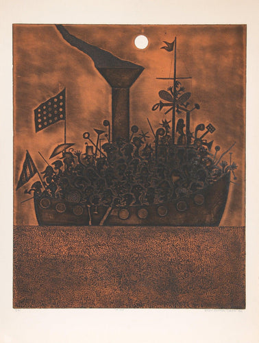 At Sea Etching | Sergio Gonzales-Tornero,{{product.type}}