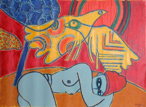 At the Beach Mixed Media | Corneille,{{product.type}}