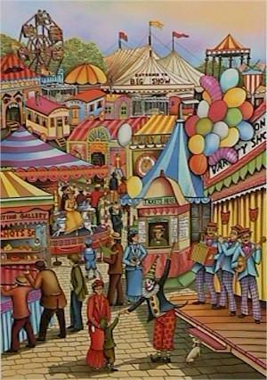 At the Fair Lithograph | Ari Gradus,{{product.type}}