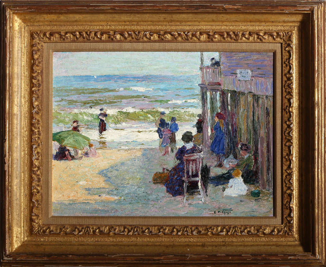At the Seaside Oil | Edward Henry Potthast,{{product.type}}