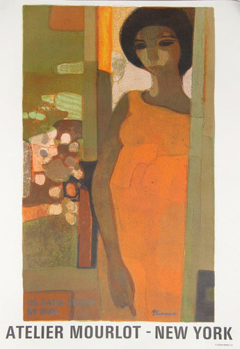 Atelier Mourlot - New York Poster | Andre Minaux,{{product.type}}