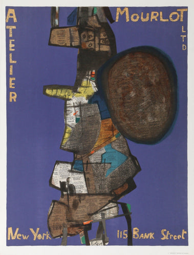 Atelier Mourlot Poster | Maurice Esteve,{{product.type}}