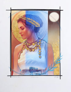 Athena The Muse Lithograph | Unknown Artist,{{product.type}}