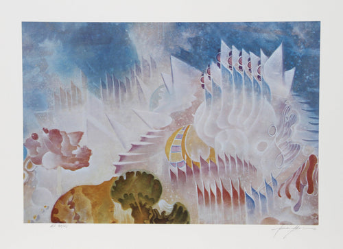 Atlantis Lithograph | Isaac Abrams,{{product.type}}
