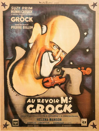 Au Revoir Mr. Grock Poster | Rene Pean,{{product.type}}