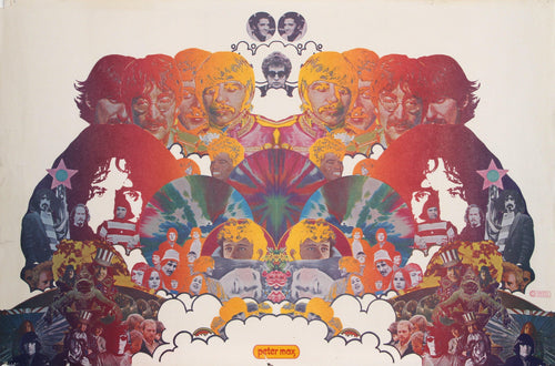 Audio DNA Poster | Peter Max,{{product.type}}