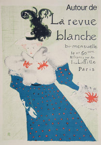 Autour de Revue Blanche Lithograph | Henri de Toulouse-Lautrec,{{product.type}}