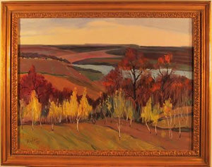 Autumn Landscape Oil | Rober,{{product.type}}