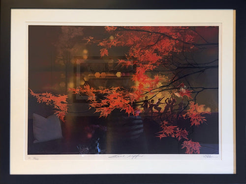 Autumn Leaves (Frank Gifford) from Spirit of Sports Portfolio Lithograph | Robert Peak,{{product.type}}