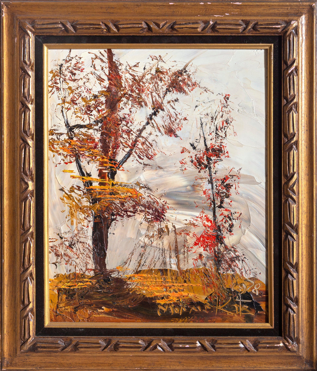 Autumn Leaves Oil | Morris Katz,{{product.type}}