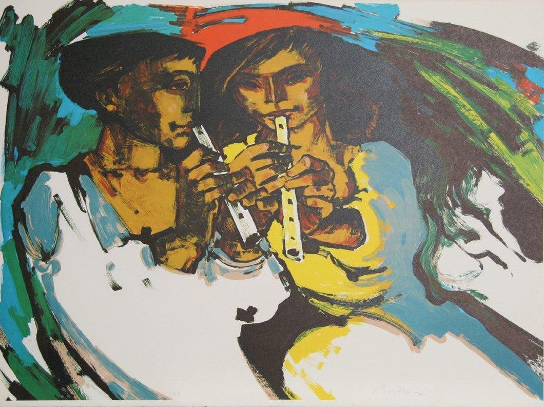 Autumn Lithograph | Jorge Dumas,{{product.type}}