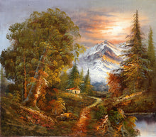 Autumn Mountain Landscape (1) Oil | Shumu Fu,{{product.type}}