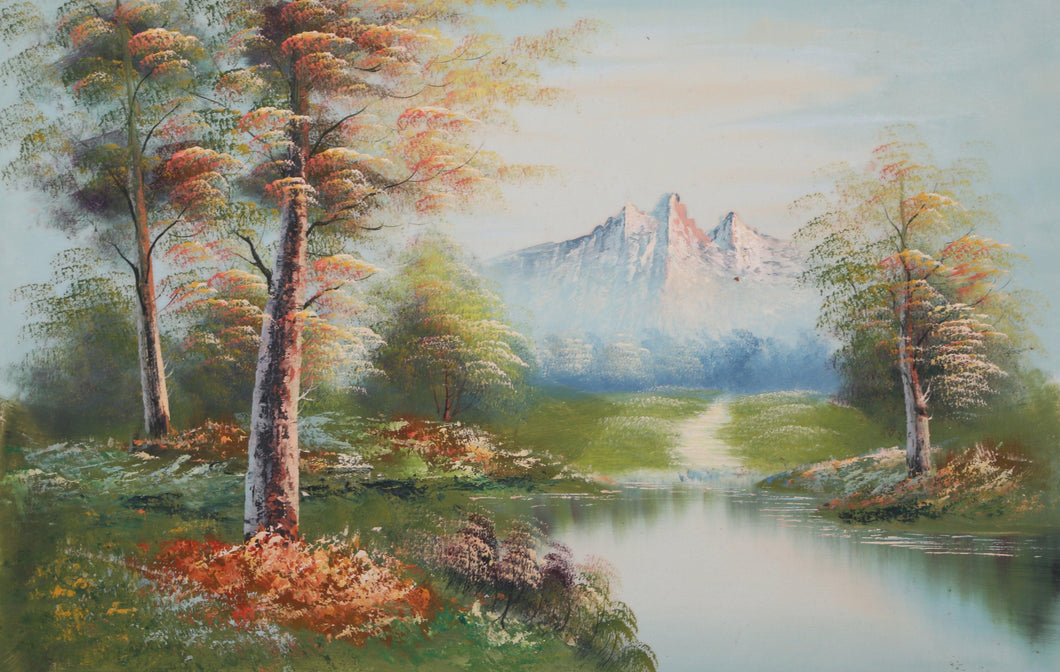 Autumn Mountain Landscape (181) Oil | Shumu Fu,{{product.type}}