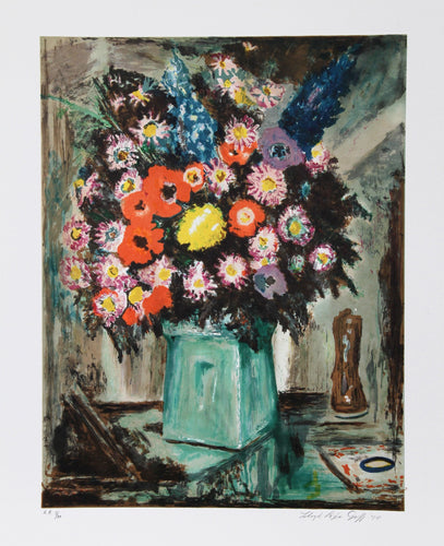Avignon Bouquet Lithograph | Lloyd Lozes Goff,{{product.type}}