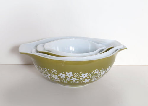 Avocado Green Floral Home Decor | Unknown Artist,{{product.type}}