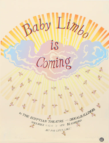 Baby Limbo is Coming Lithograph | Cindy Wolsfeld,{{product.type}}