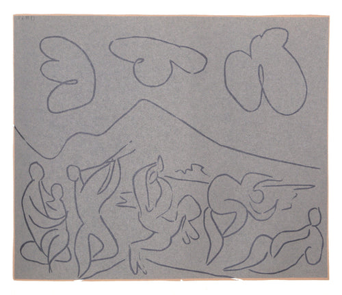 Bacchanale (24) Woodcut | Pablo Picasso,{{product.type}}