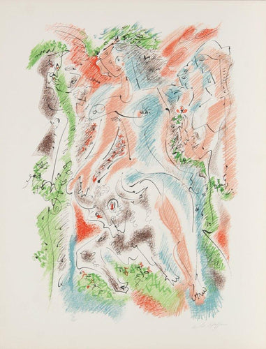 Bacchanale from Je Reve Portfolio Lithograph | Andre Masson,{{product.type}}