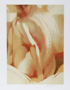 Back View Seated Lithograph | Jim Jonson,{{product.type}}