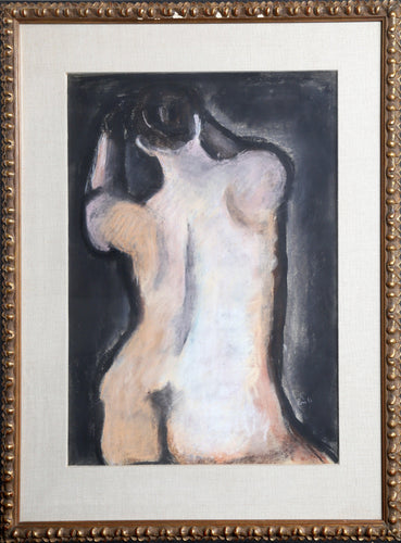 Backside Watercolor | Unknown Artist,{{product.type}}