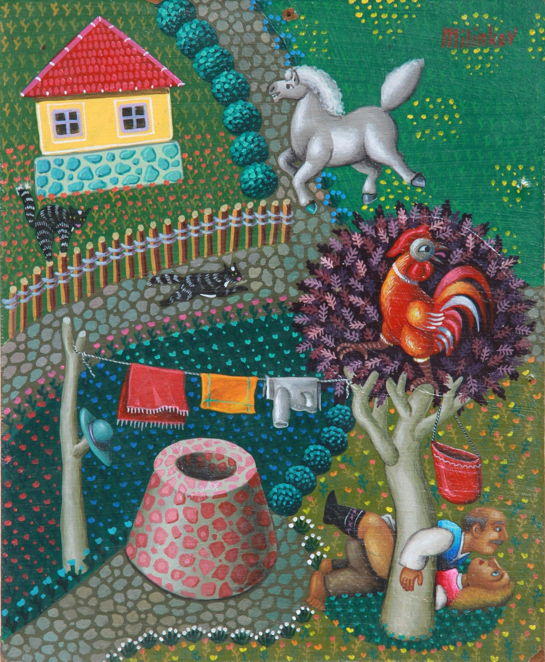 Baigne Jan L'Amour Acrylic | Ljubomir Milinkov,{{product.type}}