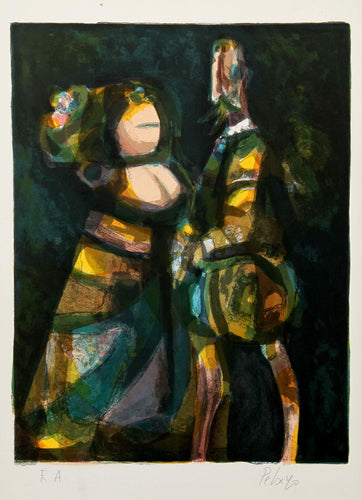 Baila (Don Quixote) Lithograph | Orlando Pelayo,{{product.type}}