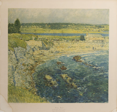 Bailey's Beach Poster | Frederick Childe Hassam,{{product.type}}