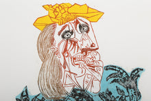 Baj Chez Picasso 1 (Weeping Woman) Etching | Enrico Baj,{{product.type}}