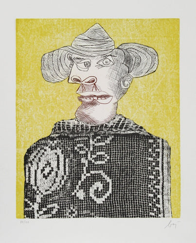 Baj Chez Picasso 3 Etching | Enrico Baj,{{product.type}}