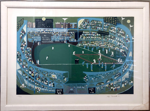 Ball Park Screenprint | Ralph Fasanella,{{product.type}}