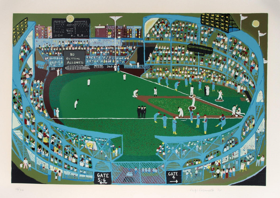 Ball Park Screenprint | Ralph Fasanella,{{product.type}}
