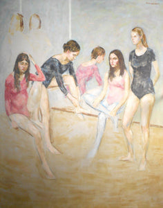 Ballerina Dancers Oil | Thomas Strickland,{{product.type}}