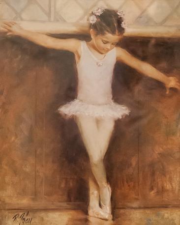Ballerina Girl Poster | Unknown Artist,{{product.type}}