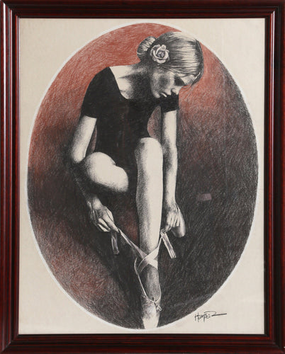 Ballet Dancer Pastel | Ari Harpaz,{{product.type}}