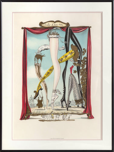 Ballet Dim Lithograph | Hélène Tran,{{product.type}}