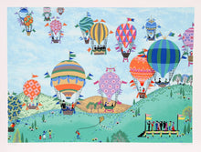 Balloon Race Screenprint | Jack Hofflander,{{product.type}}
