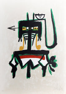 Barcelona Lithograph | Wifredo Lam,{{product.type}}