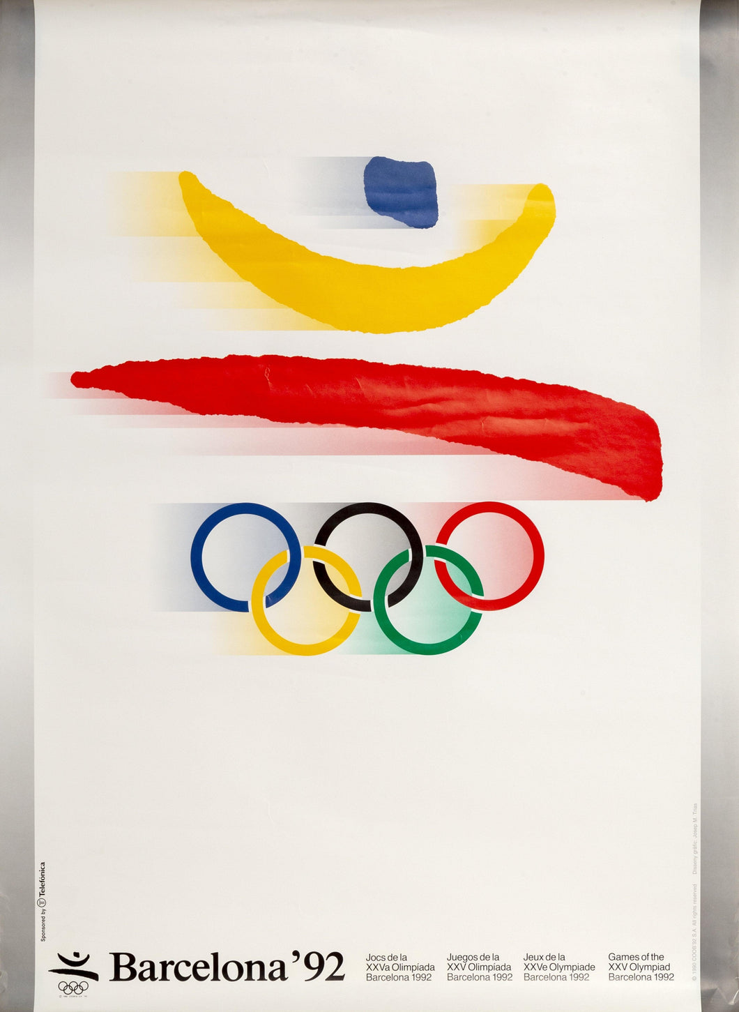 Barcelona Olympics Poster | Unknown Artist - Poster,{{product.type}}