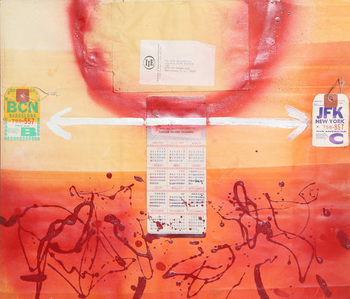 Barcelona to New York Mixed Media | Josep Grau-Garriga,{{product.type}}