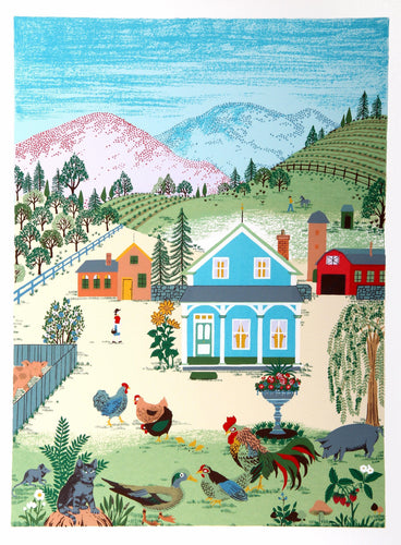 Barnyard II Screenprint | Jack Hofflander,{{product.type}}