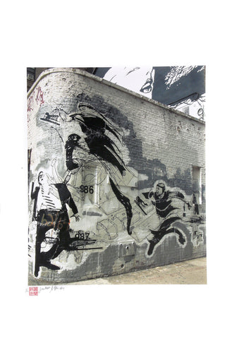 Basketball Business Man from the Graffiti Series Digital | Jonathan Singer,{{product.type}}