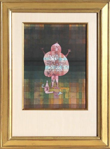 Bauchredner und Rufer im Moor (Ventiloque criant dans le marais) Etching | Paul Klee,{{product.type}}