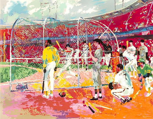 Bay Area Baseball Screenprint | LeRoy Neiman,{{product.type}}