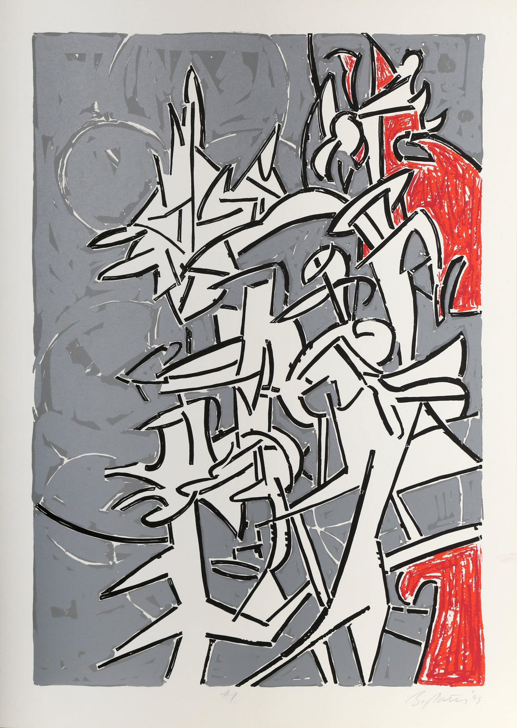 Bayard Series #1 Screenprint | Bruce Porter,{{product.type}}