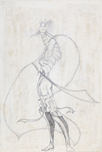 Bazena with Sword Pencil | Jon Robyn,{{product.type}}