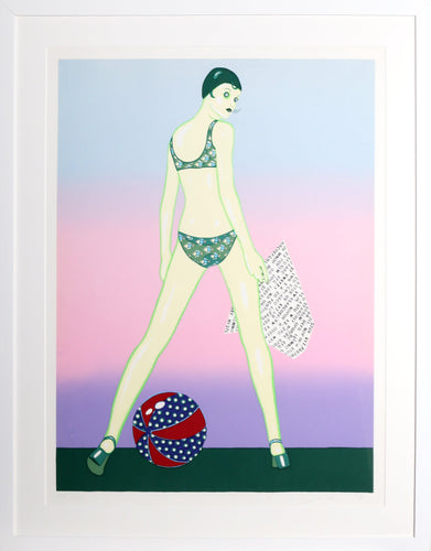 Beach Ball screenprint | Kiki Kogelnik,{{product.type}}