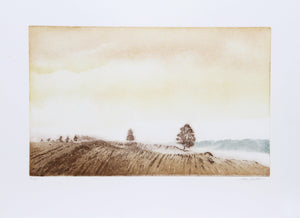 Beach Front Etching | Hank Laventhol,{{product.type}}